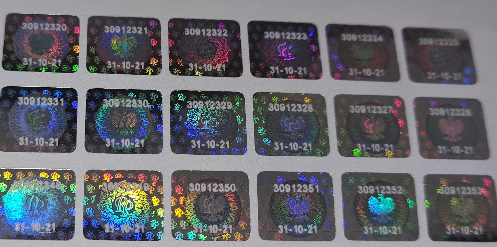 hologramy kolekcjonerskie els